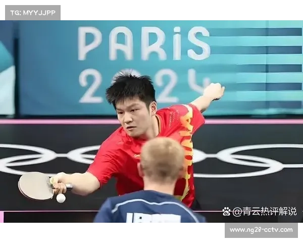 法国乒球选手亚历克西斯·勒布伦苦战不敌韩国队，虽败犹荣