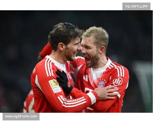 拜仁vs不莱梅半场技术统计：控球率65.1%，射正8次全面压制